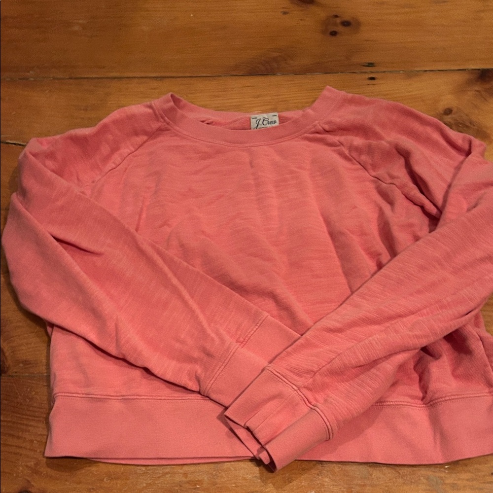 J. Crew Vintage Fleece in Coral